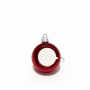 Personalised Christmas Ornament (Red-Photo Only)