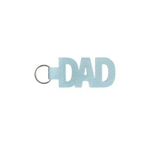 Personalised Cutout Faux Leather Keyrings